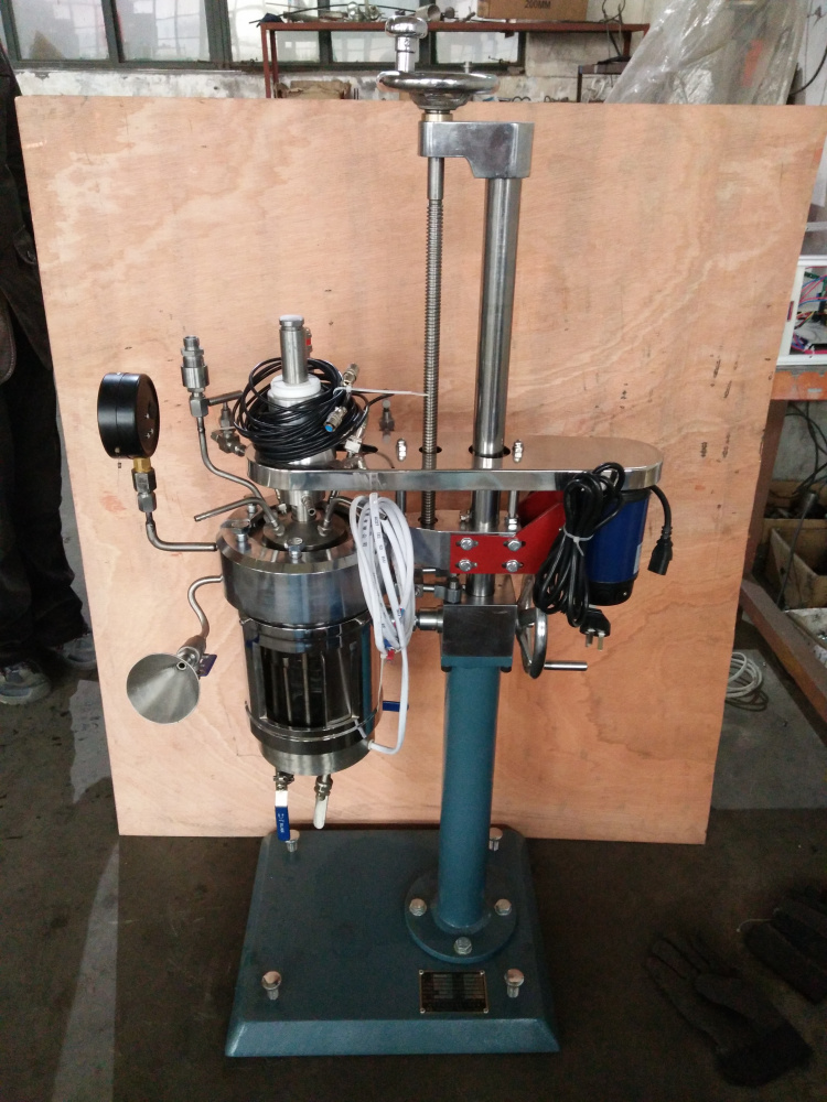 SYBF系列-1L雙層石英玻璃釜側面